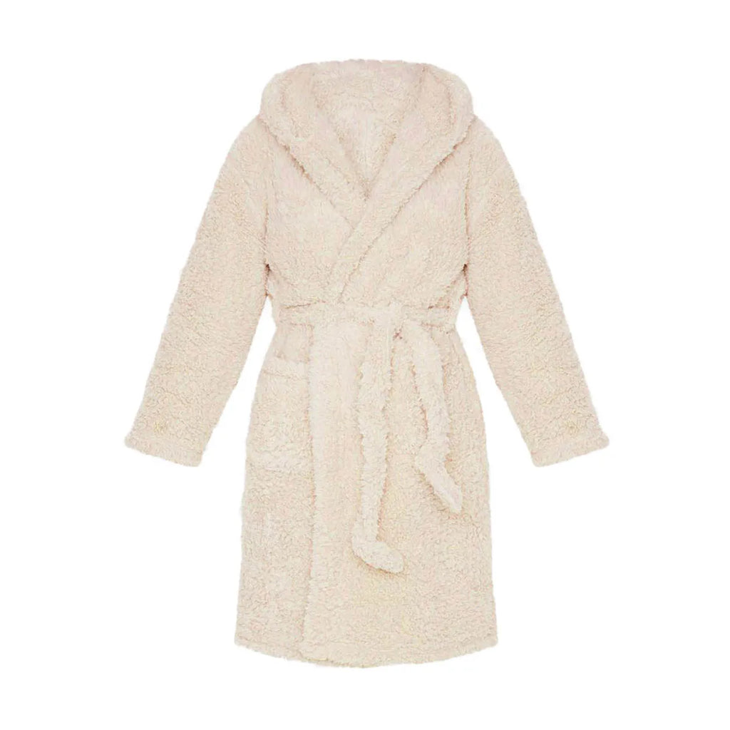 Winter Robe with Hoodie – Solid Colors