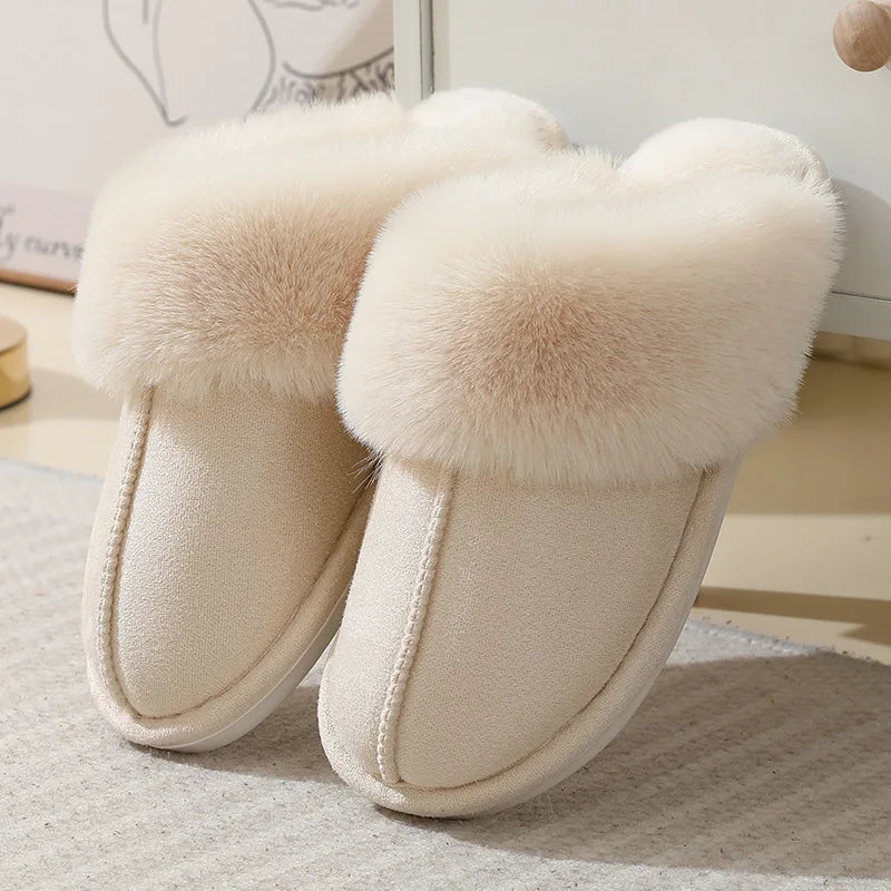Thick Winter Slippers – Indoor/Outdoor Comfort