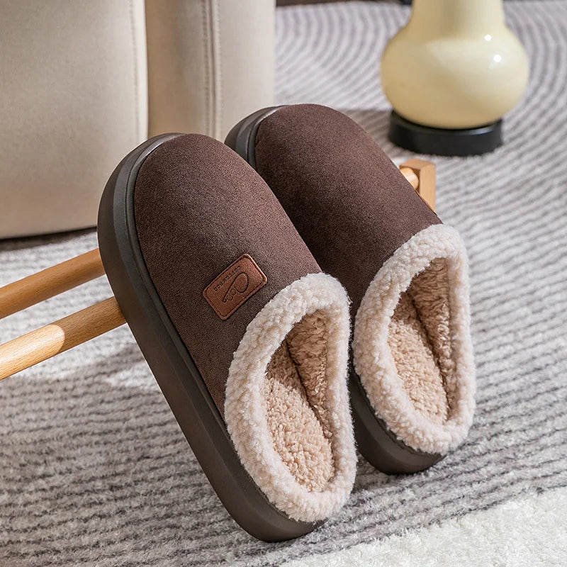 Memory Foam Slippers – Low Heel Comfort