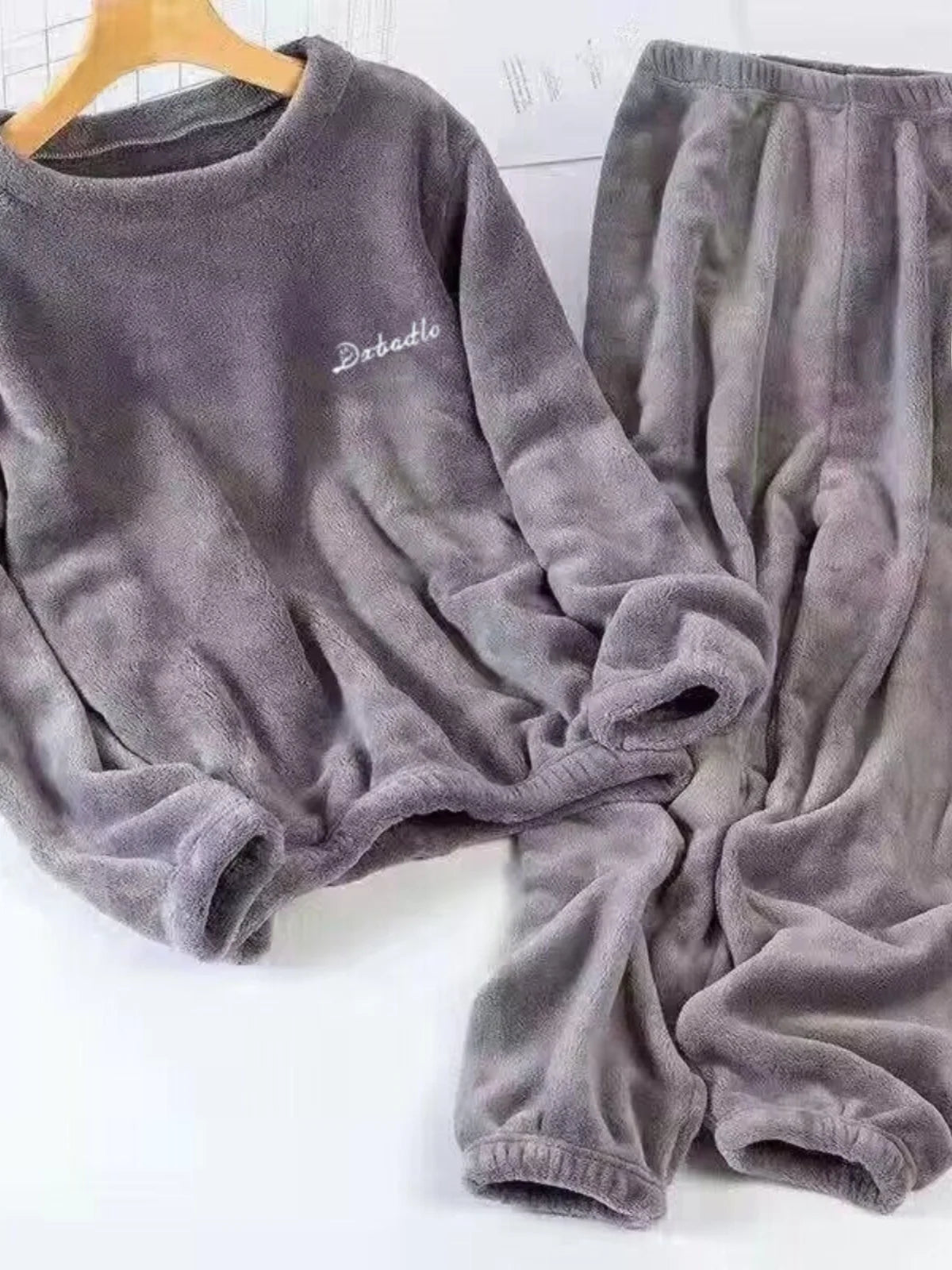 Winter Fleece Set – Long Sleeve & Loose Fit