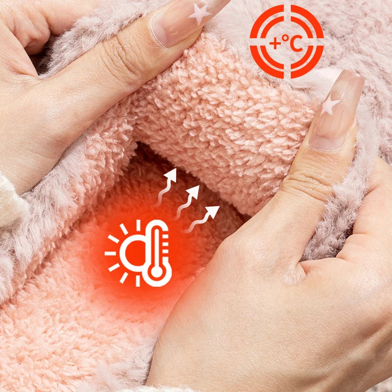 Plush Indoor Slippers – Soft & Non-Slip