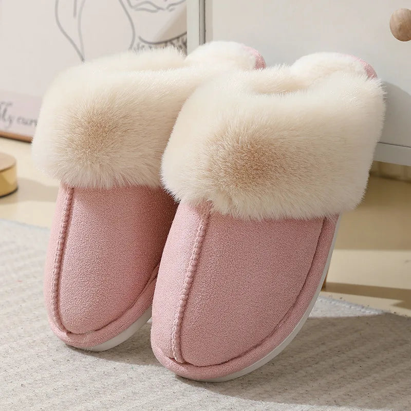 Thick Winter Slippers – Indoor/Outdoor Comfort