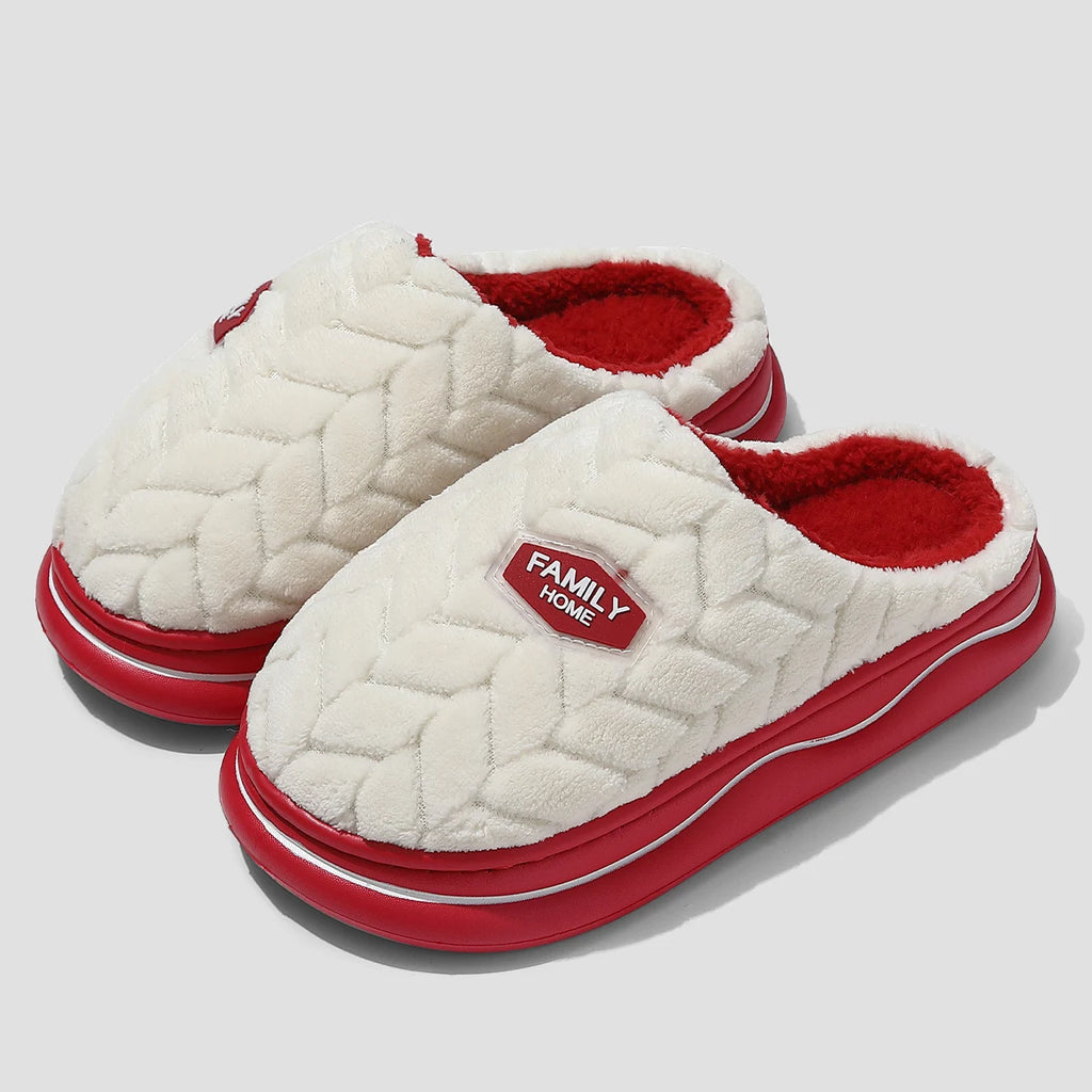 Plush Slippers – Warm & Non-Slip