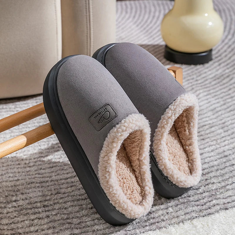 Memory Foam Slippers – Low Heel Comfort