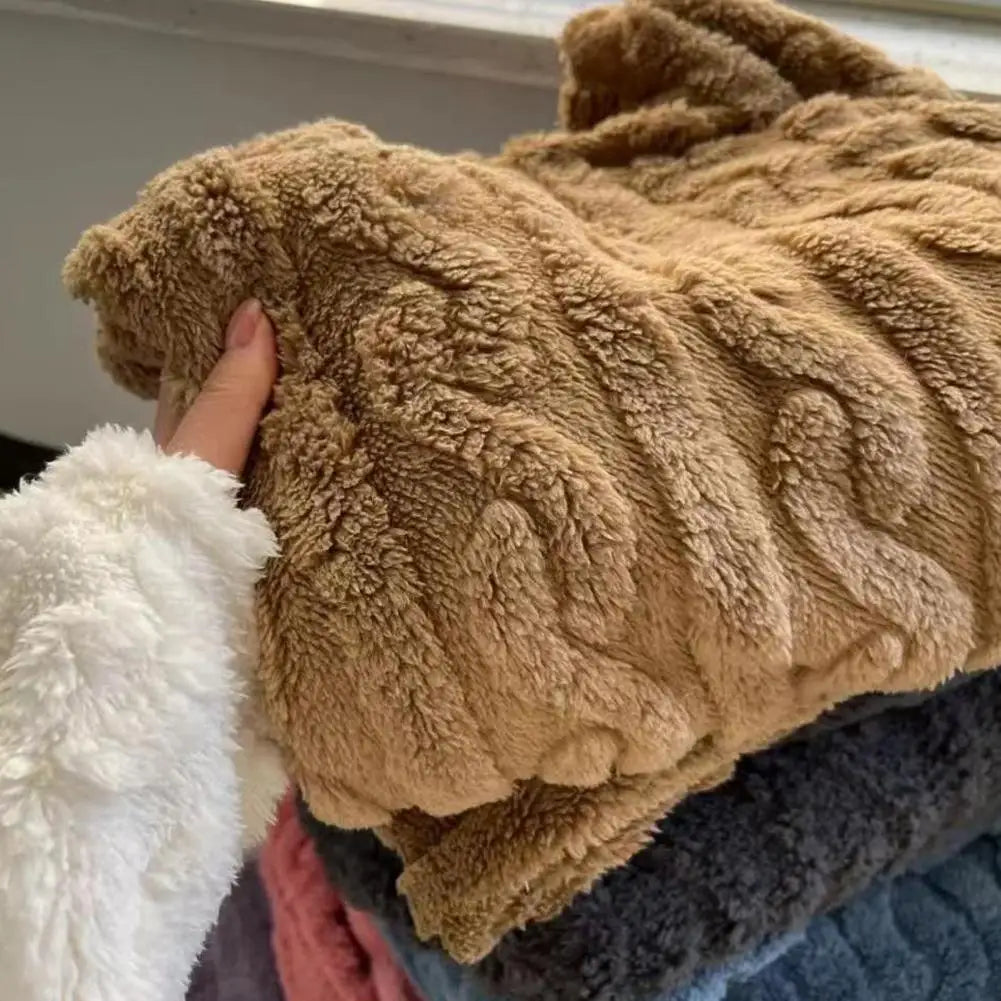 Fleece Nightgown – Long Sleeve, Solid Colors