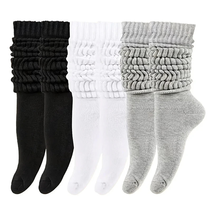 Pile-Up Style Socks – Breathable & Versatile