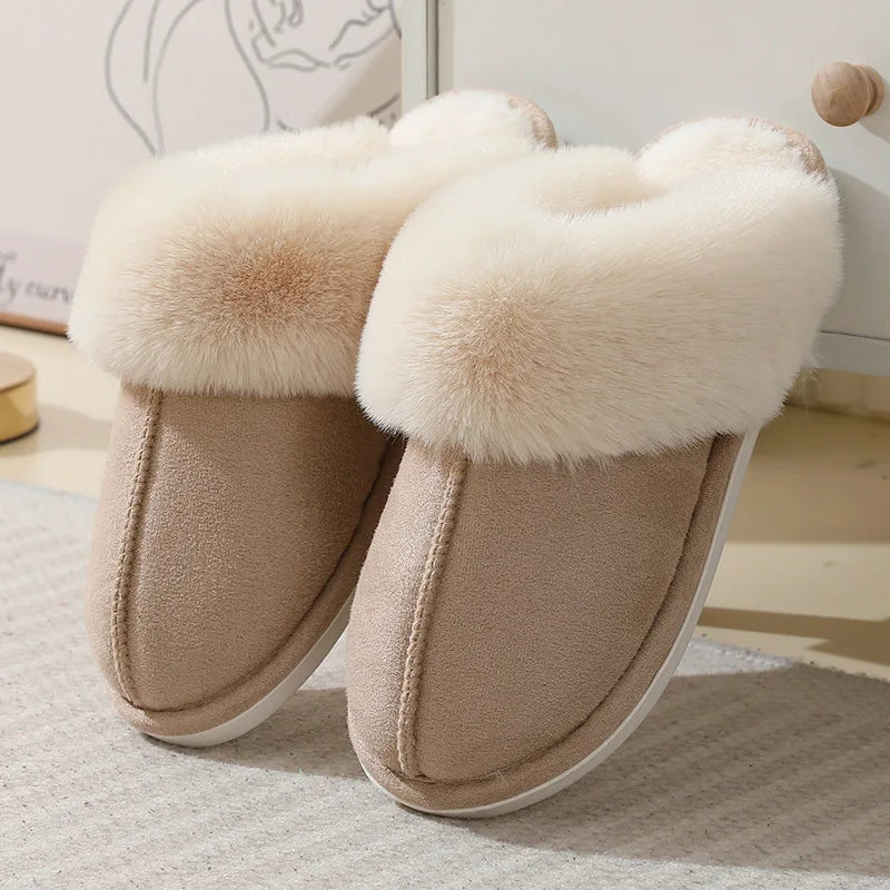 Thick Winter Slippers – Indoor/Outdoor Comfort