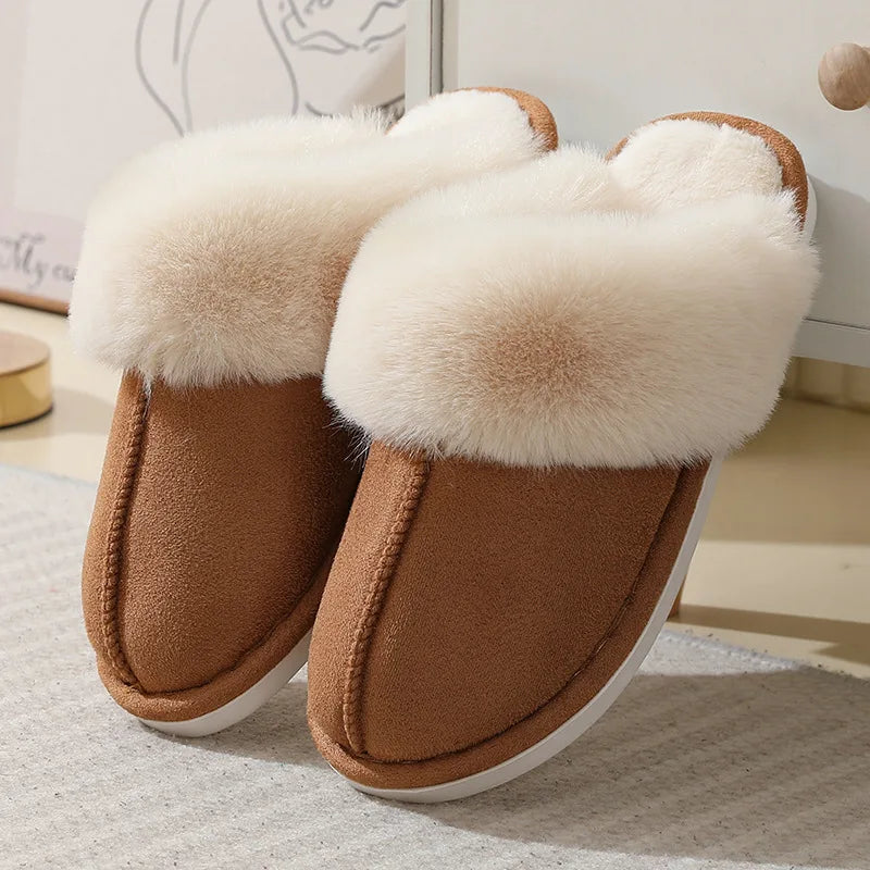 Thick Winter Slippers – Indoor/Outdoor Comfort