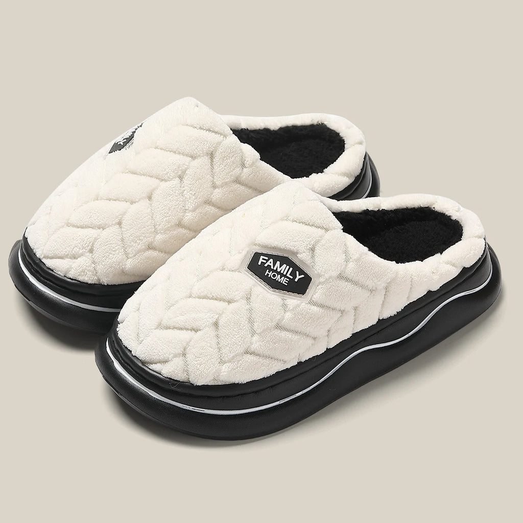 Plush Slippers – Warm & Non-Slip