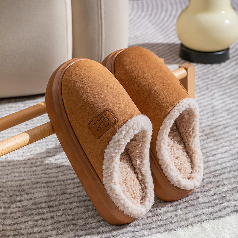 Memory Foam Slippers – Low Heel Comfort
