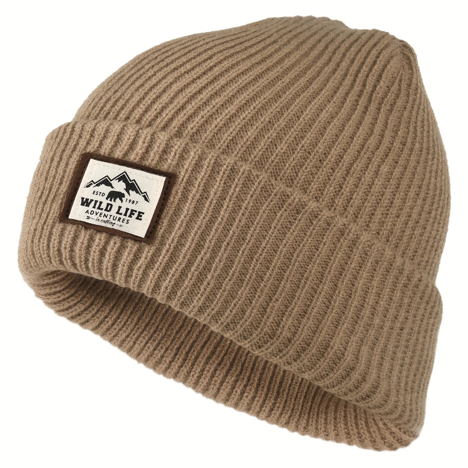Fleece-Lined Winter Hat – Windproof Outdoor Cap