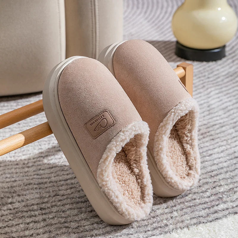 Memory Foam Slippers – Low Heel Comfort