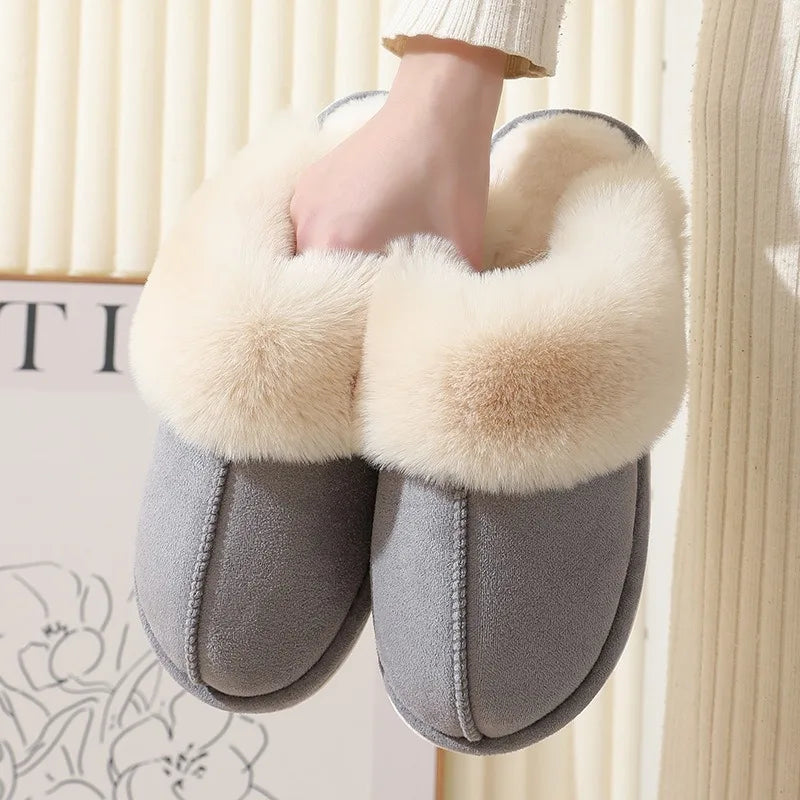 Thick Winter Slippers – Indoor/Outdoor Comfort