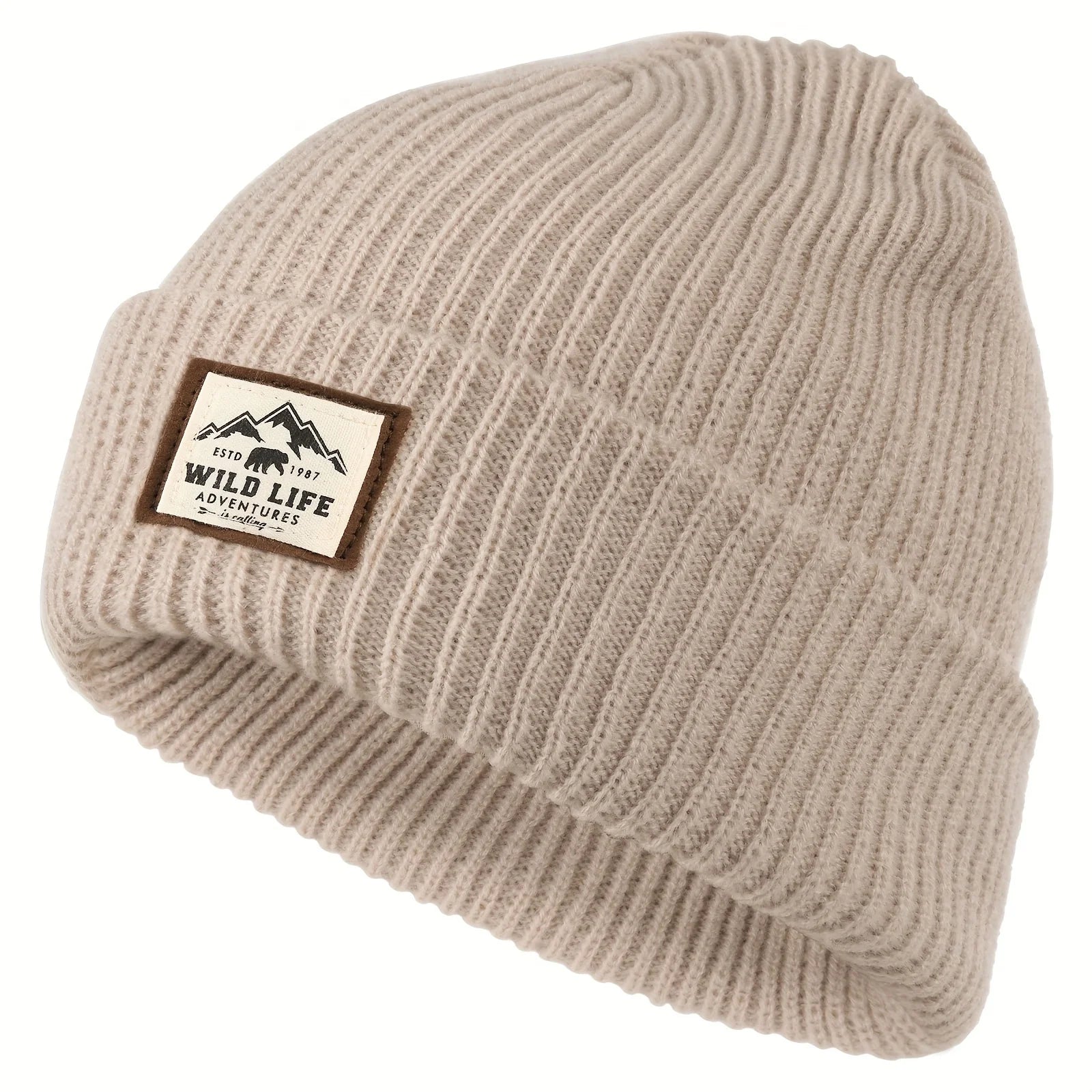 Fleece-Lined Winter Hat – Windproof Outdoor Cap